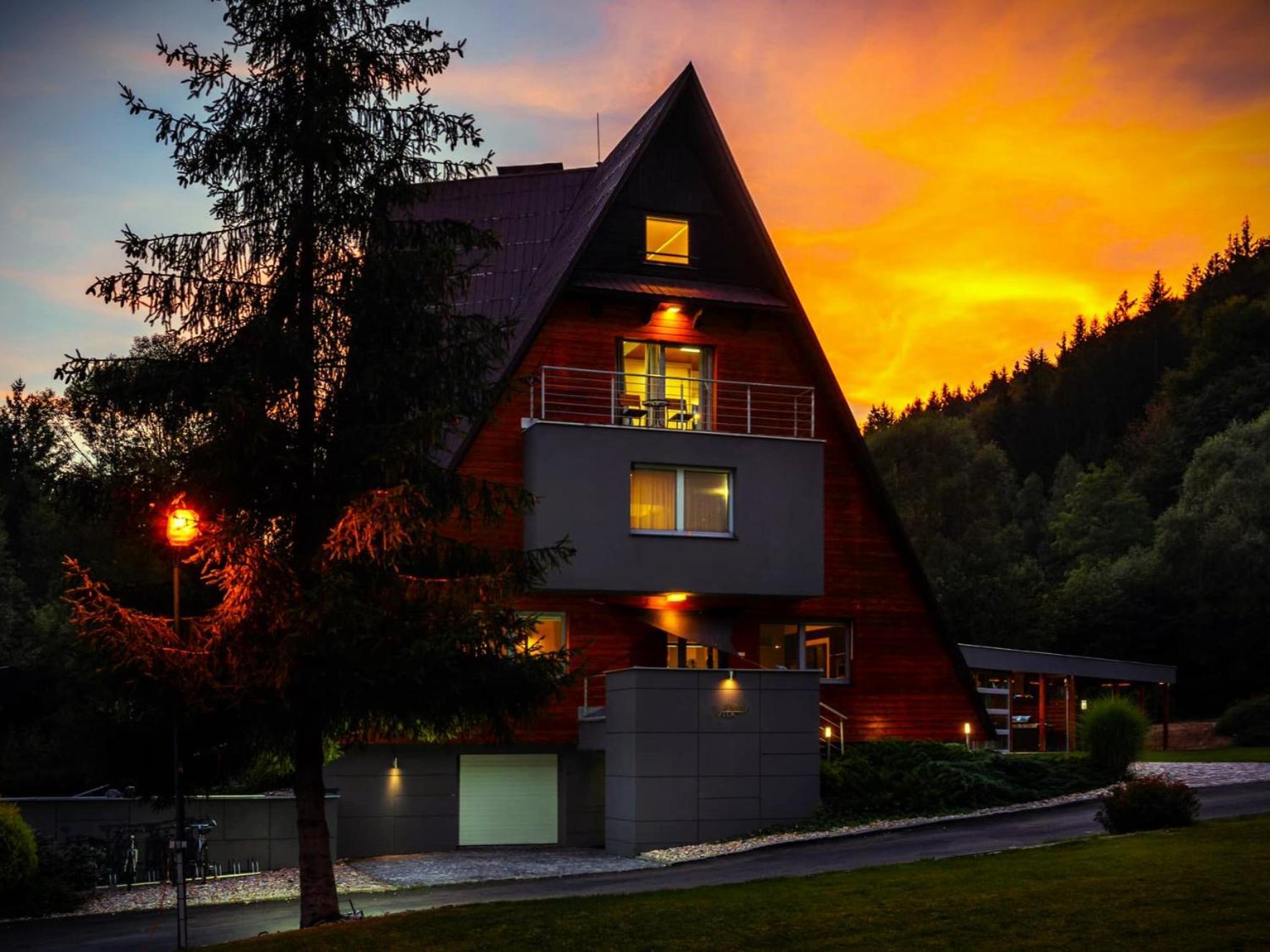 Vila Anna Wellness Halenkov Экстерьер фото